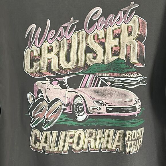 Hollister Gray West Coast Cruiser Sweater - M - EUC - Picture 3 of 6